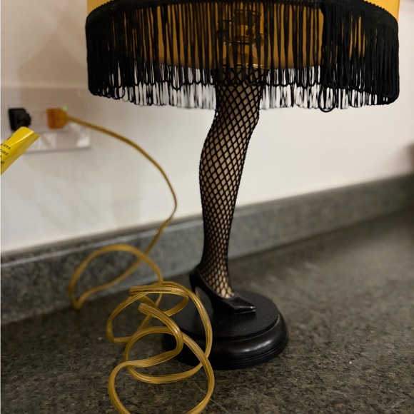 A Christmas Story Leg Lamp with Fringe - Picture 8 of 8